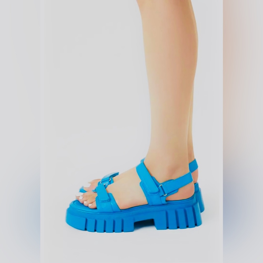 Platform wedge sandals
